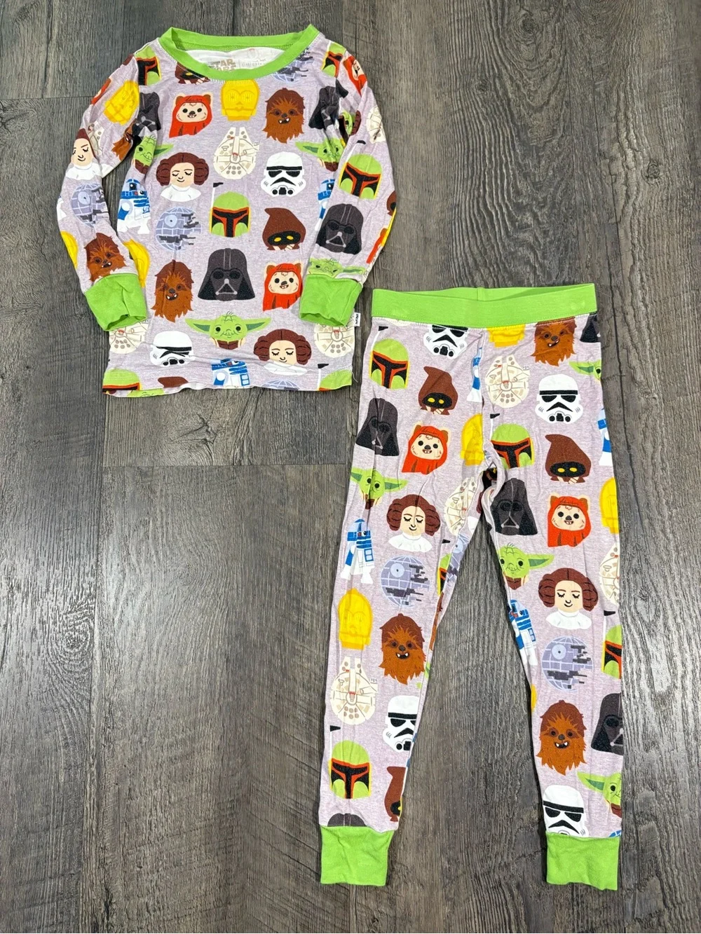 LITTLE SLEEPIES Star Wars Legends of the Galaxy Bamboo Pajama Set